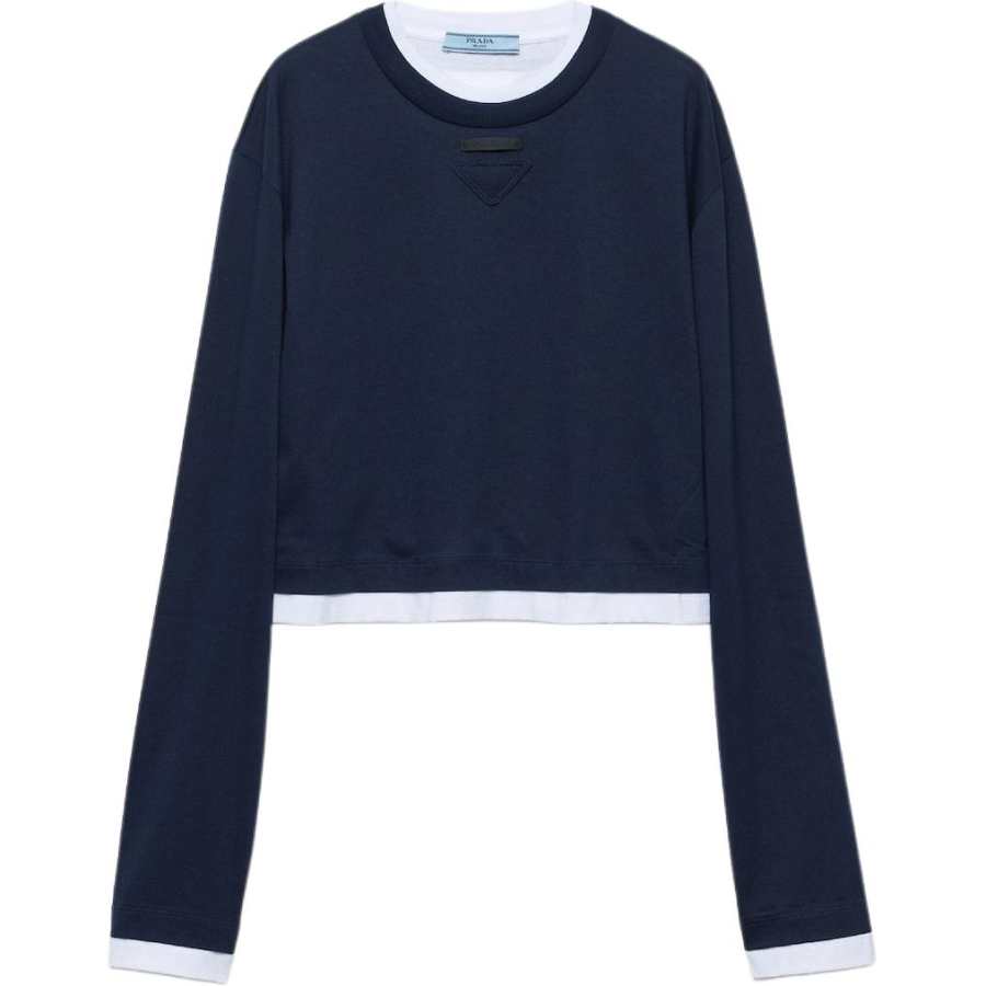PRADA PRADA FW24 Sweatshirt Women's Marine Blue