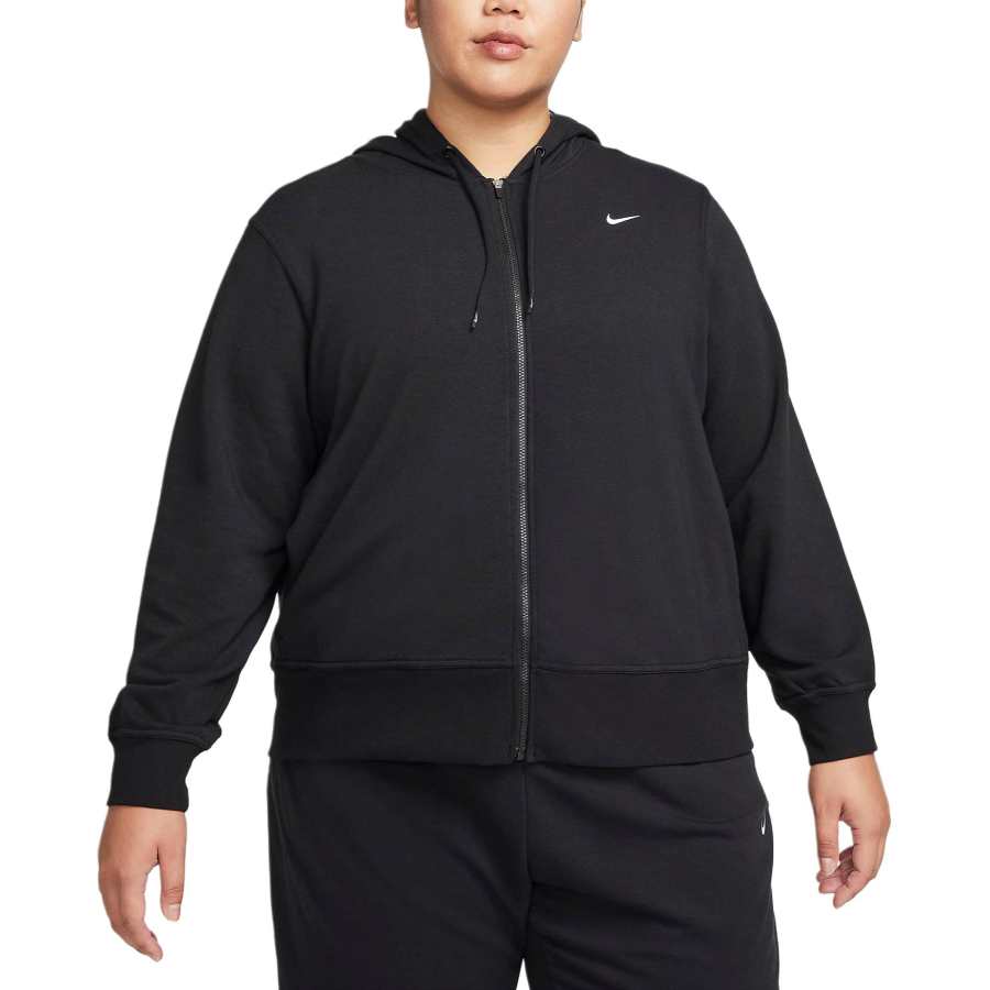 Nike Nike Dri-FIT One Women's Full-Zip French Terry Hoodie Plus Size