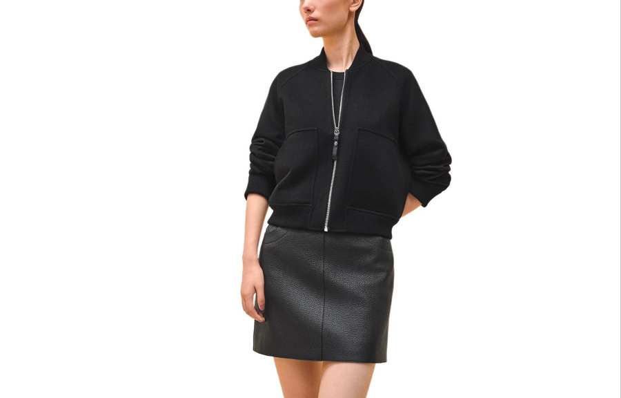 HERMES Knitwear Women's Black Crew Neck Moderate Other