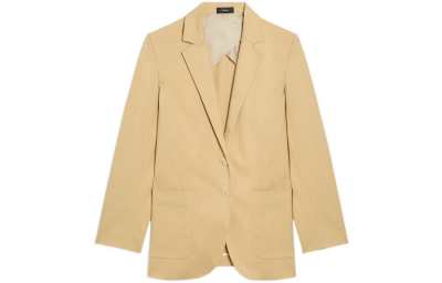 THEORY Business Suits Women's Beige Yellow Moderate