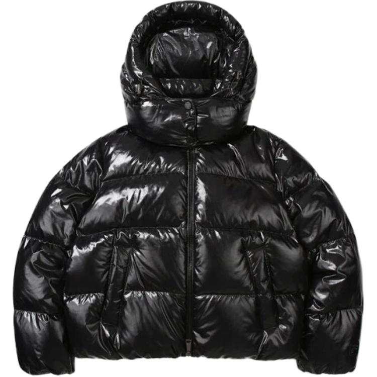 FILA Down Jackets Women's Black Hooded Moderate Other