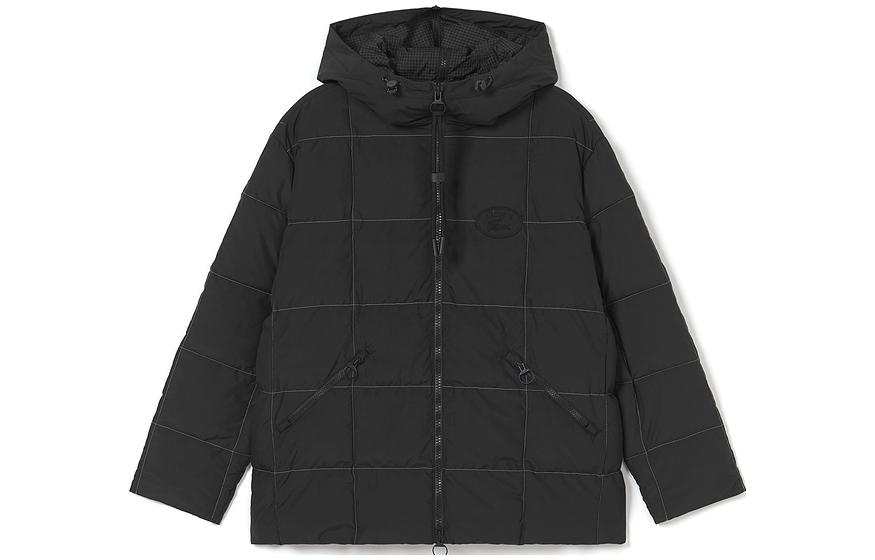 LACOSTE Jackets Women's Black Hooded Moderate Other