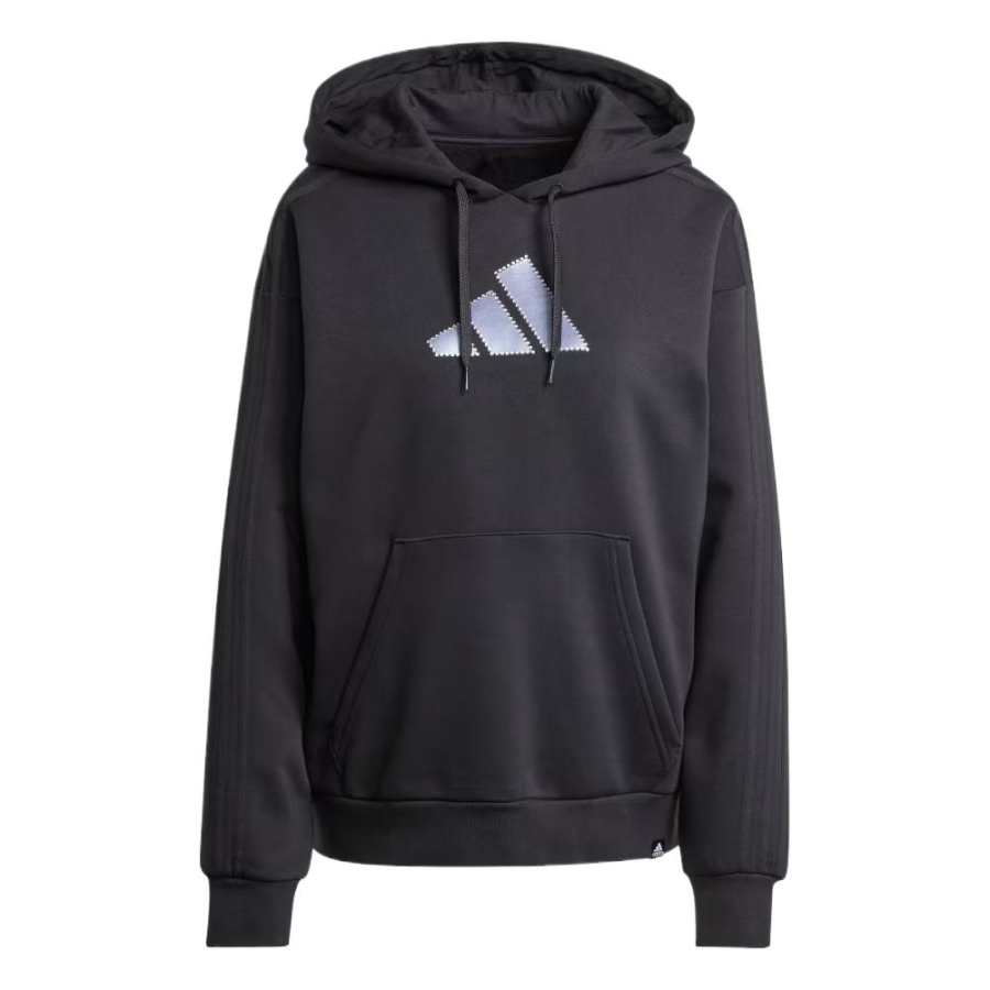 Adidas Adidas Free Shipping With AdiClub Holiday Graphic 3 Stripes Oversized Hoodie