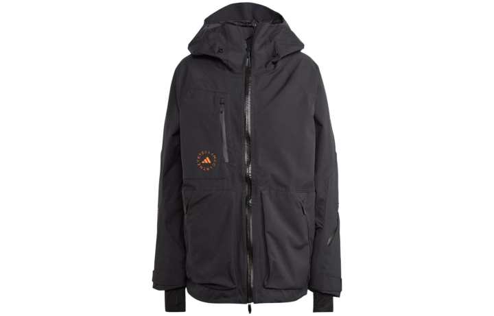 Adidas Adidas Logo-print Hooded Jacket