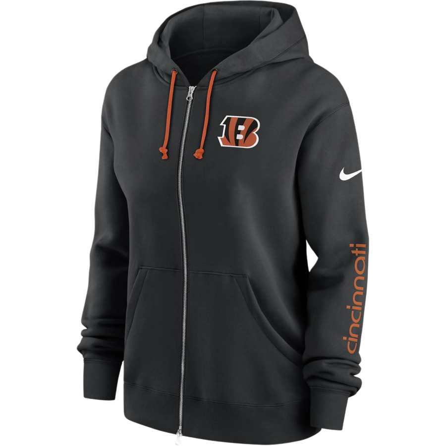 Nike Nike Cincinnati Bengals Phoenix Women's Nike Nfl Full Zip Hoodie