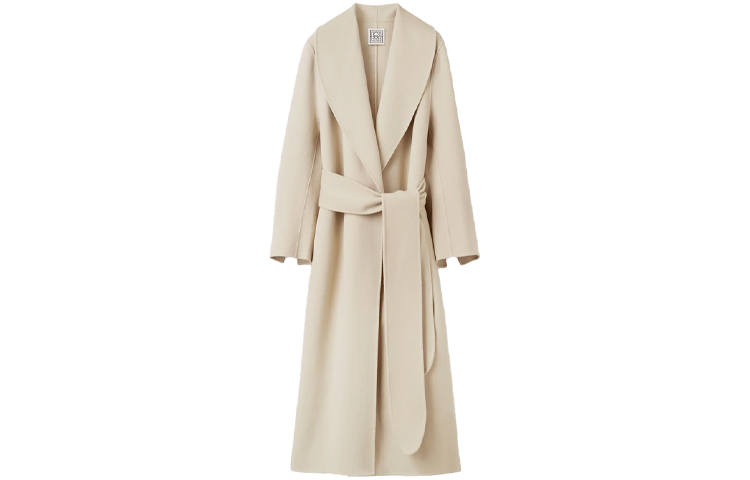 TOTEME Coats Women's Beige Lapel Moderate