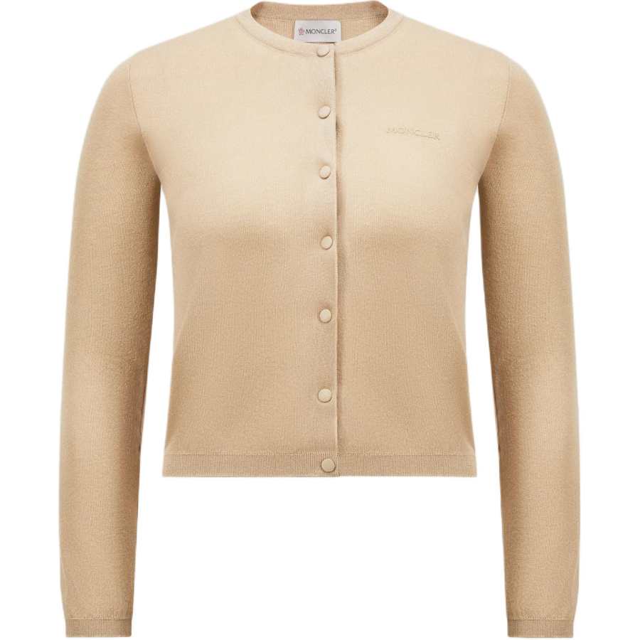Moncler Moncler logo-embroidered cardigan