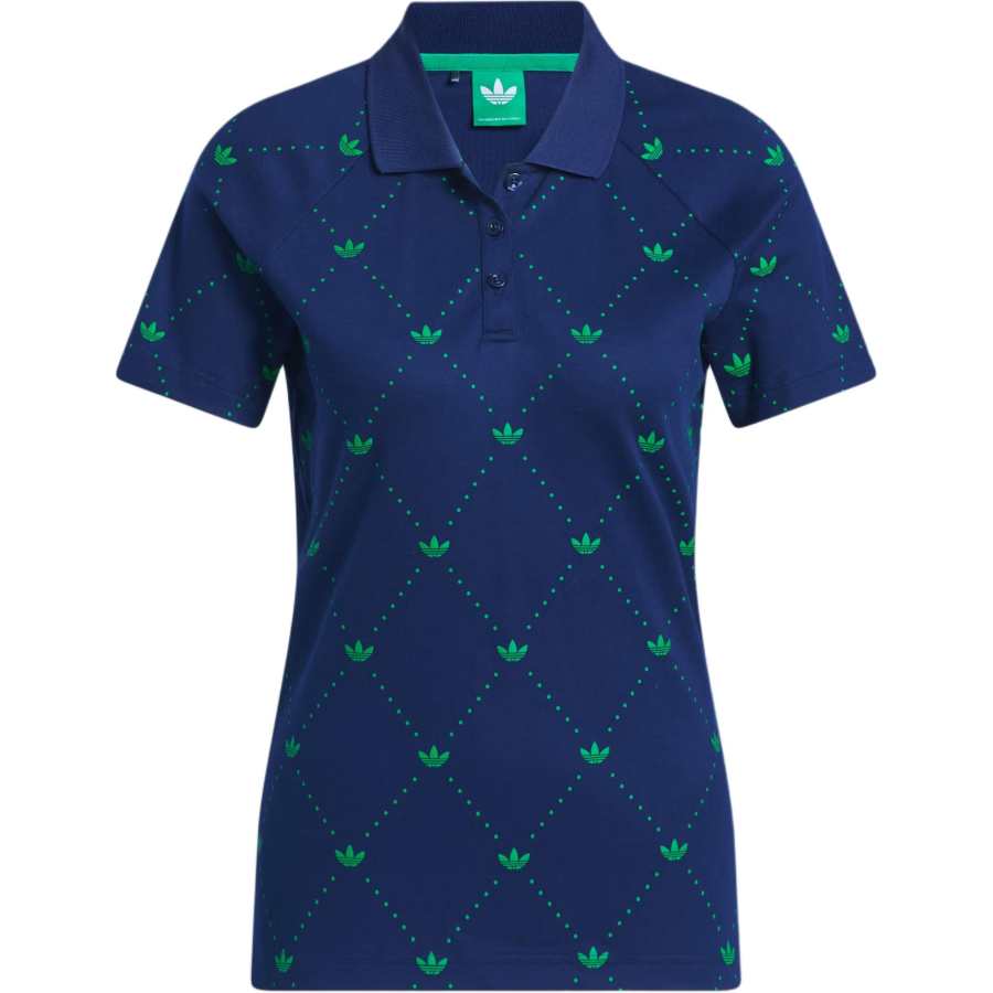 Adidas Originals Printed Trefoil Polo Shirt