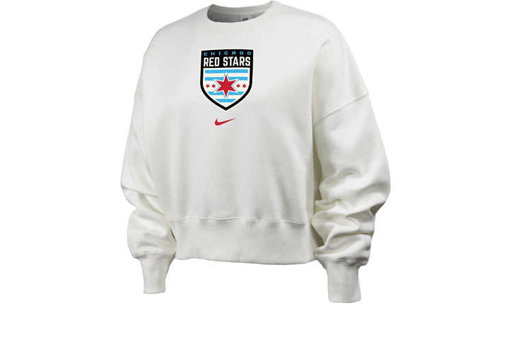 Nike Nike Chicago Red Stars Phoenix Fleece Women's Nike Nwsl Crew Neck Sweatshirt