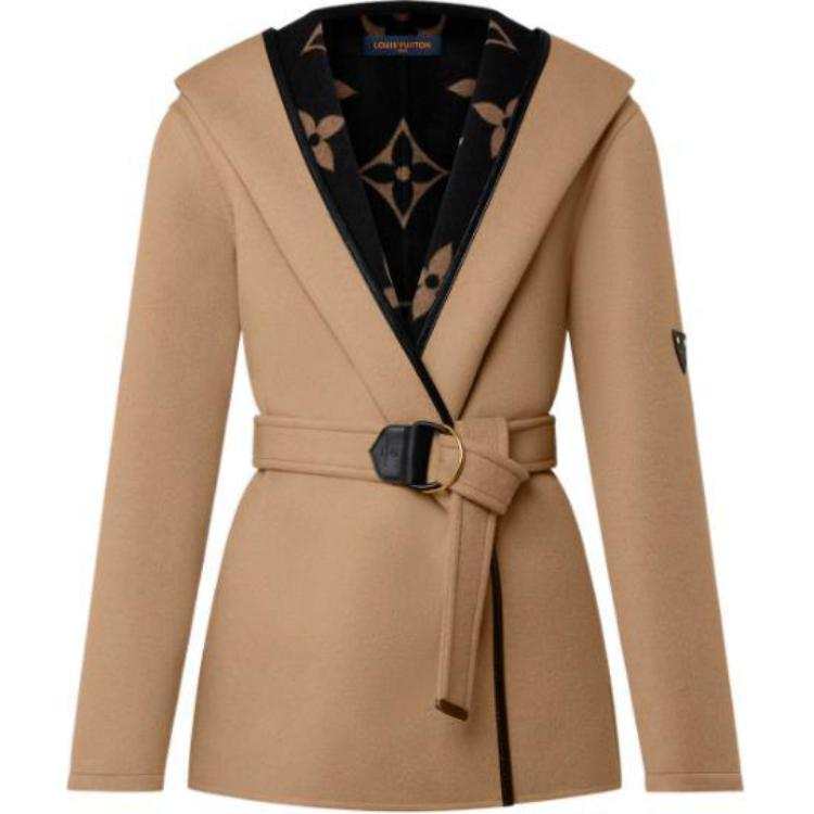 LOUIS VUITTON LOUIS VUITTON Coat Women's Brown