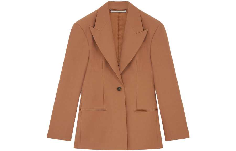 Stella McCartney Business Suit Coat Women's Khaki