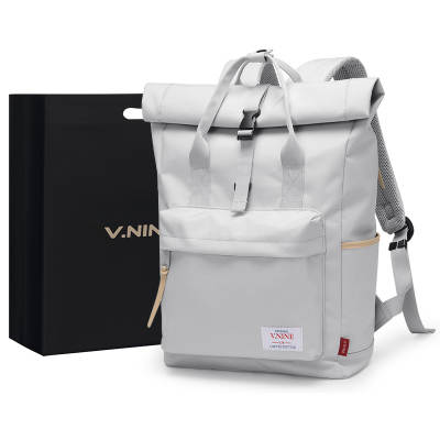 V.NINE Textile, Synthetic Leather Back To School Backpack For Men And Women's University Students Backpack Unisex