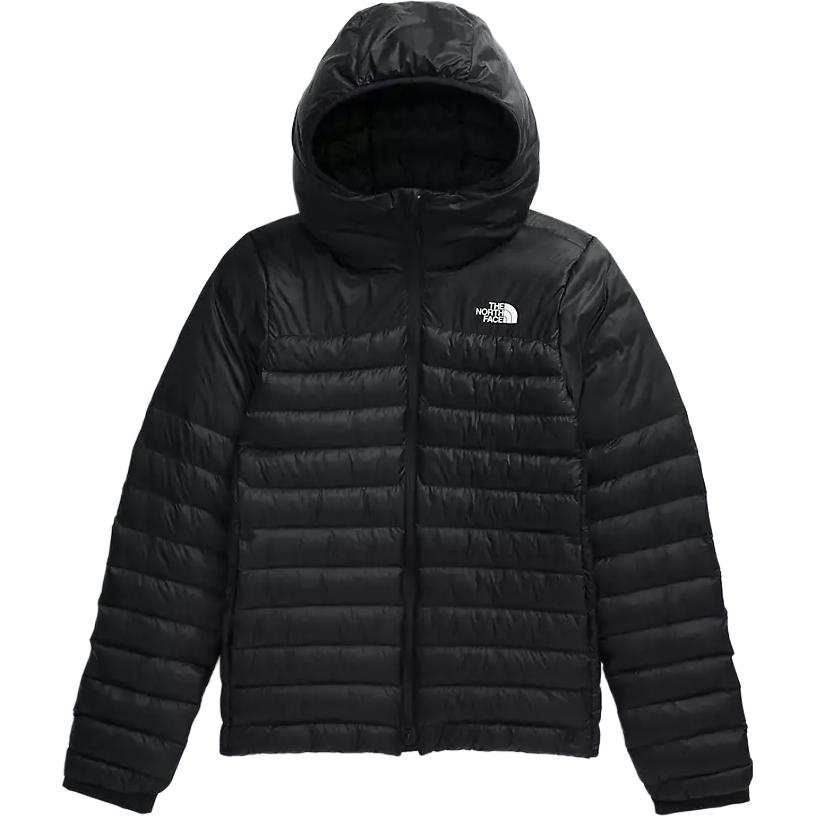 The North Face hooded quilted jacket