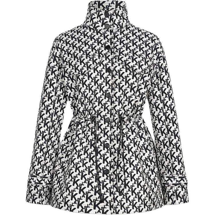 KARL LAGERFELD / Karl Lagerfeld Jeans Jacket Women's Black White