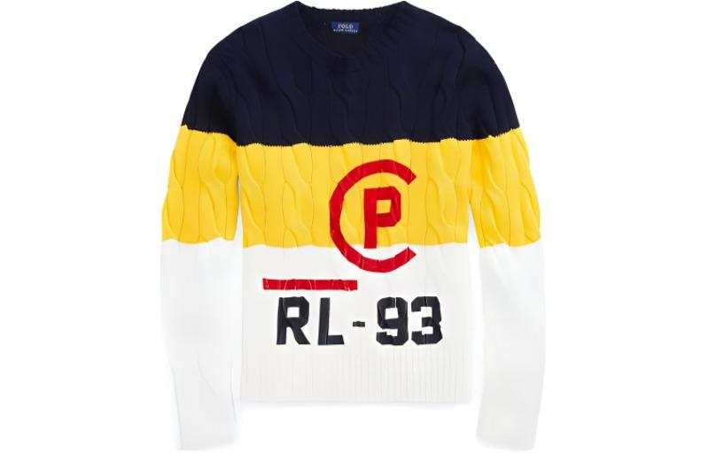 Polo Ralph Lauren Knitwear Standard Women's Marine Blue Multicolor