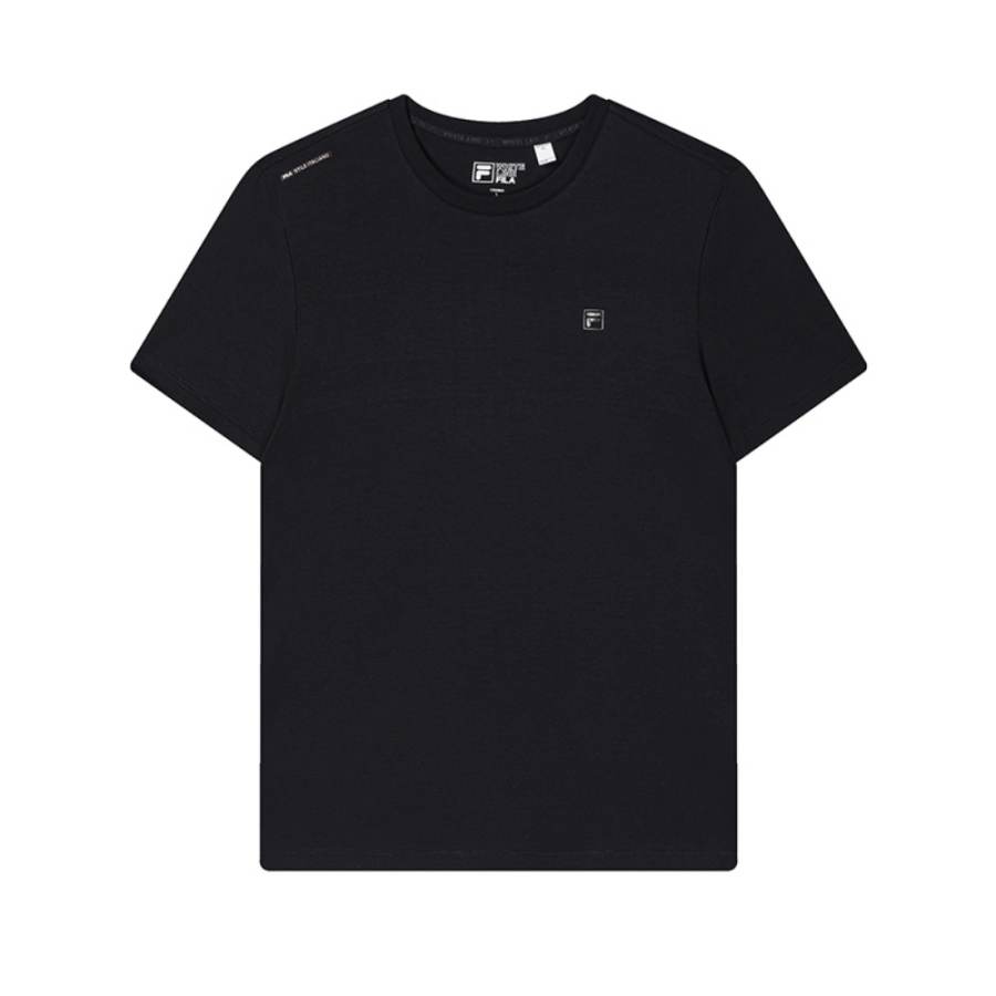FILA T Shirts Men's Legend Blue Crew Neck Moderate Straight Fit