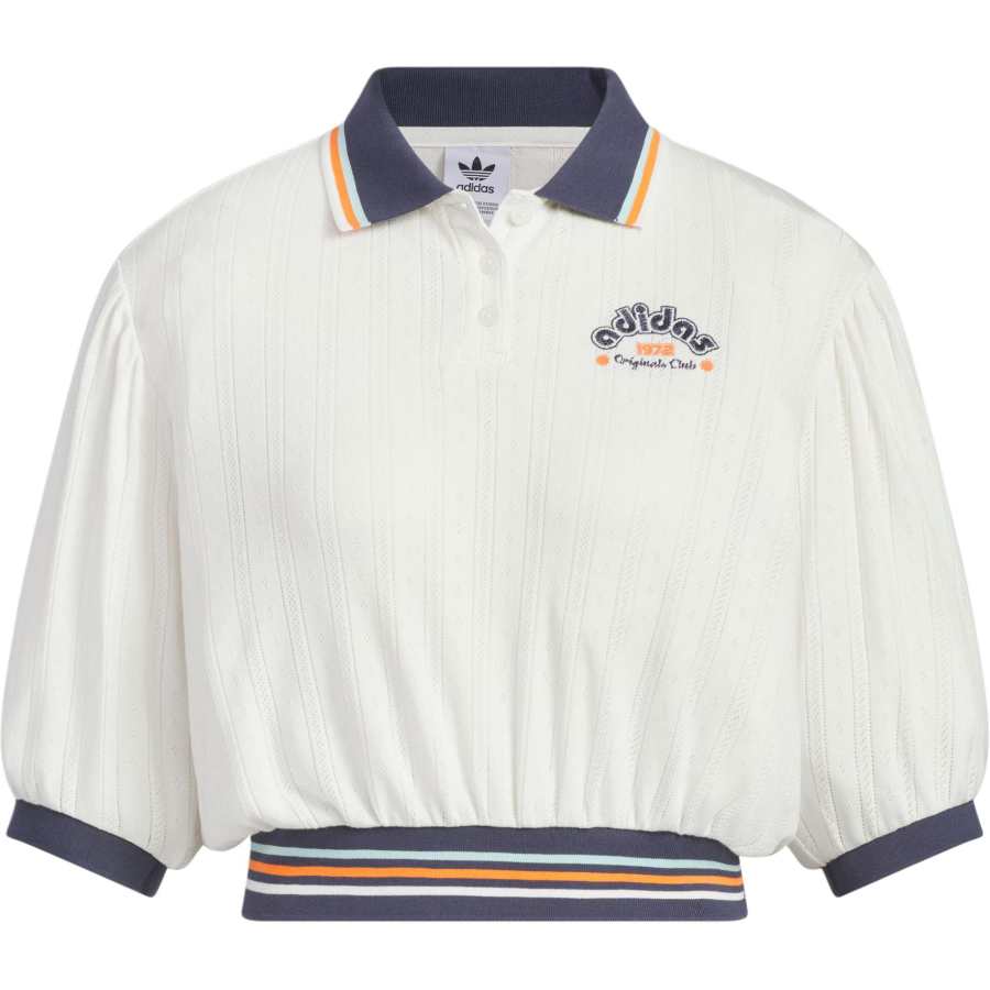 Adidas Originals RETRO Polo Shirt Women's White