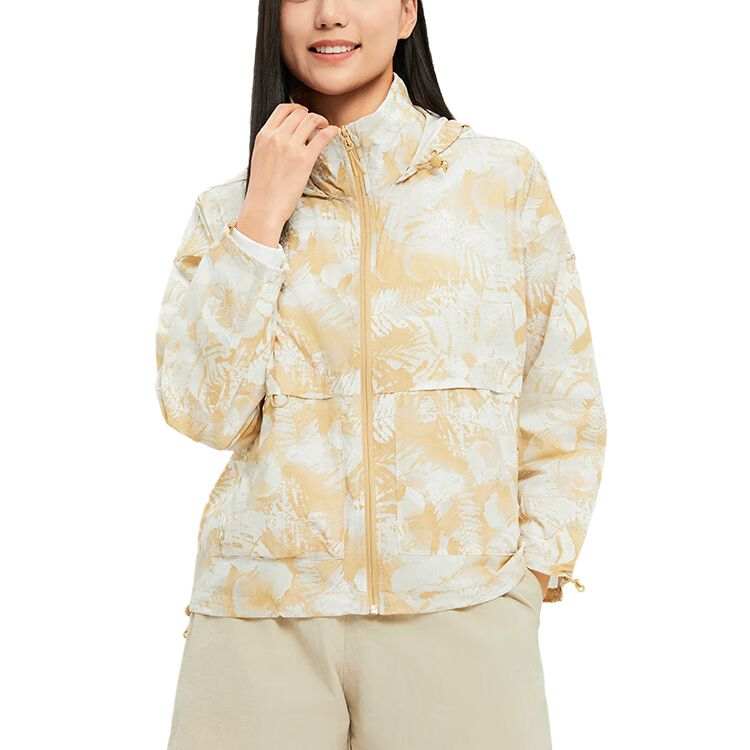 Columbia Transit Jacket Women's Yellow White