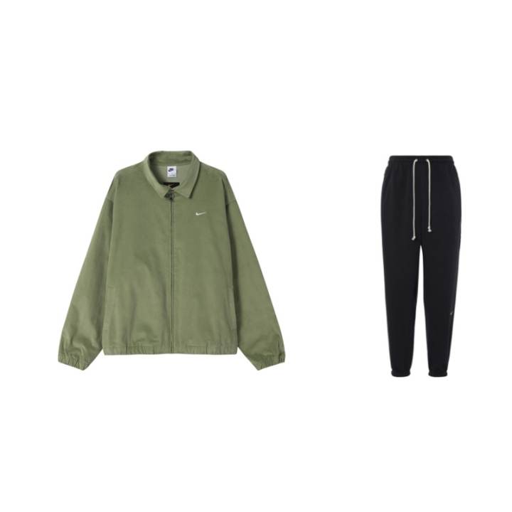 Nike Nike Casual Sportswear Unisex Lapel Moderate
