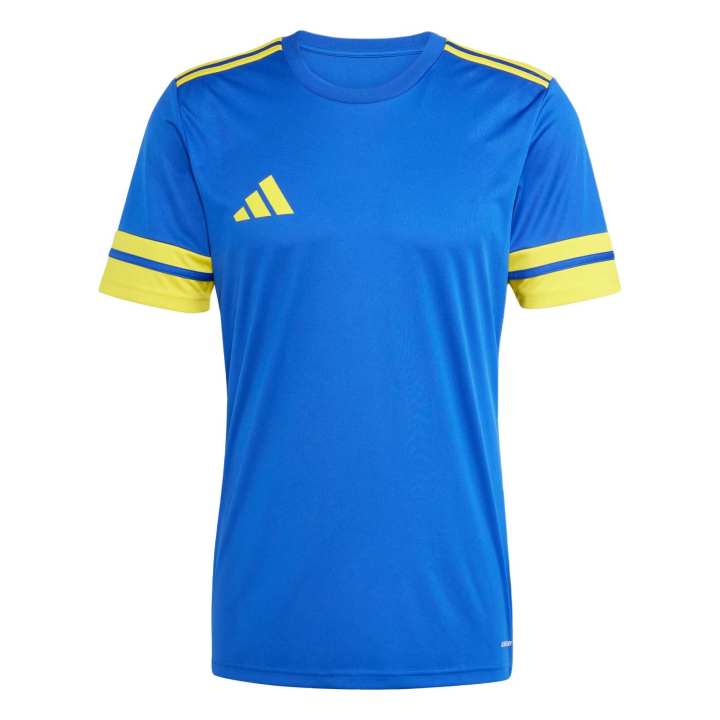 Adidas Adidas Squadra 25 Soccer Jersey Men's Royal Blue/Team Yellow