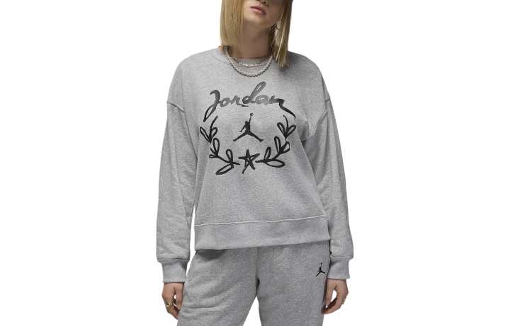 Jordan Jordan Brooklyn Fleece Sweatshirt Women's Gray