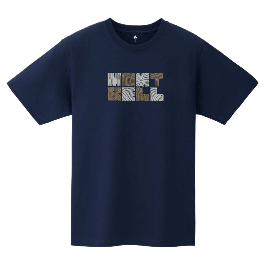 MONTBELL T Shirts Unisex Crew Neck Moderate Straight Fit