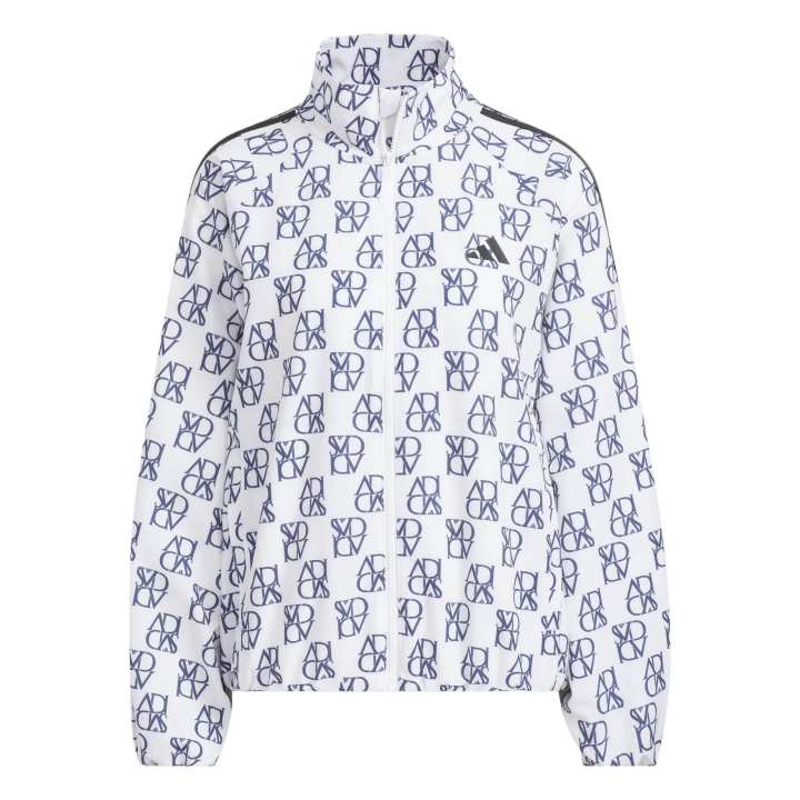 Adidas Adidas ALLOVER PRINTWindbreaker Jackets & Coats Women's White