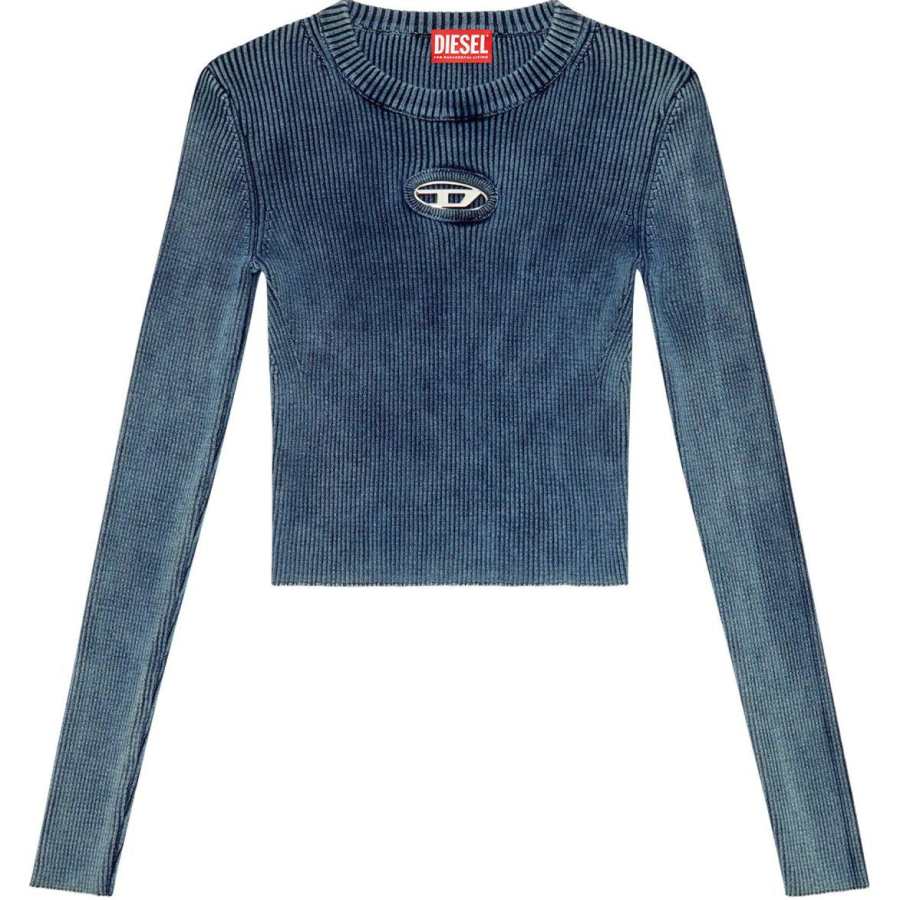 DIESEL DIESEL M Anchor A Ribbed Top 'Dark Blue'