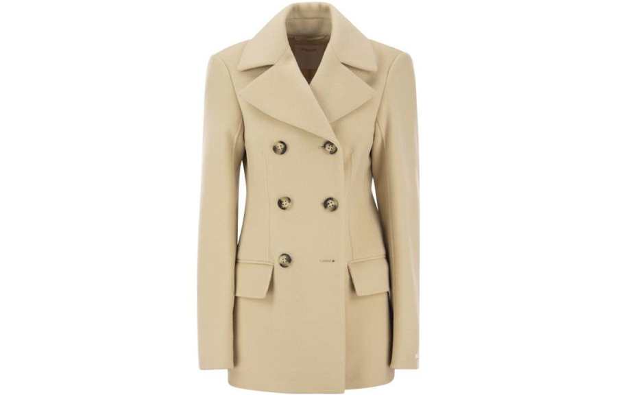 SportMax SportMax Double Breasted Long Sleeved Coat