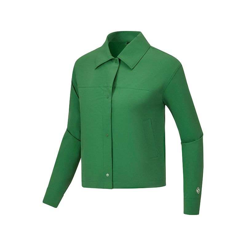 Skechers SS25 Jacket Women's Garden Green/04X8