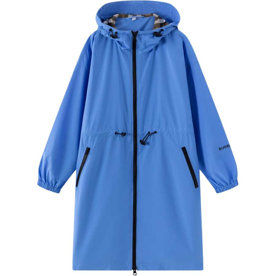 Burberry Trench Coat Unisex Sky Blue