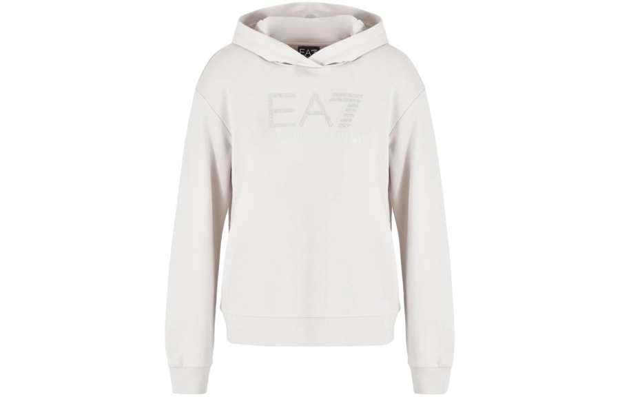 EMPORIO ARMANI EA7 SS24 Sweatshirt Women's Silver Gray