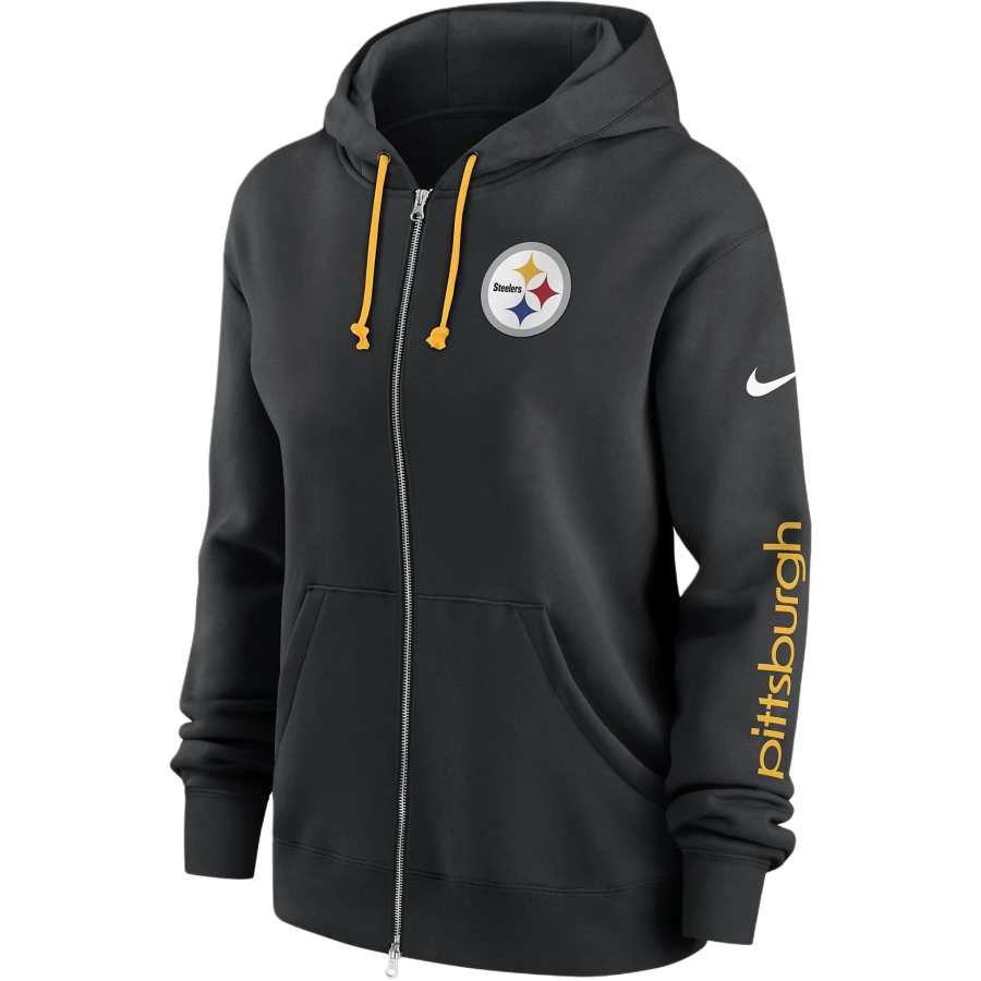 Nike Nike Pittsburgh Steelers Phoenix Women's Nike Nfl Full-Zip Hoodie