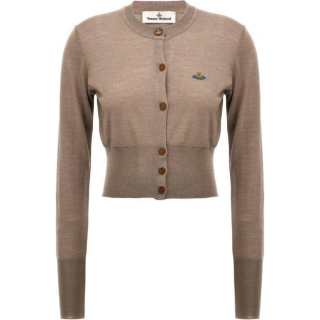 Vivienne Westwood Bea Knit Cropped Cardigan