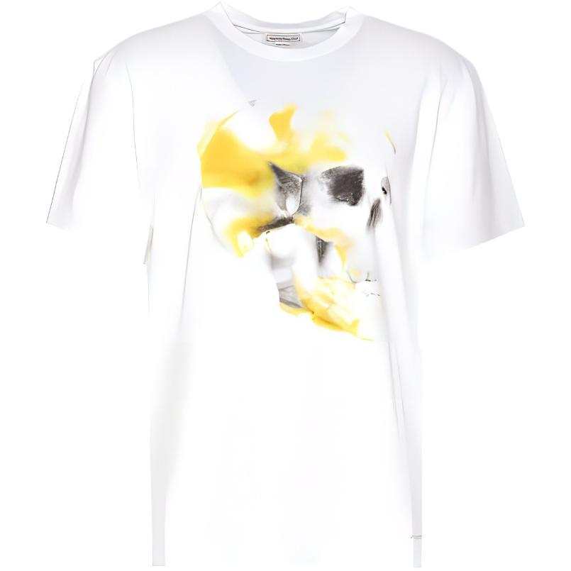 Alexander McQueen Punk Skull Crewneck T-Shirt