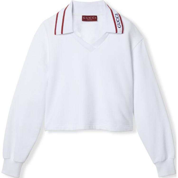 GUCCI SS24 Sweatshirt Women's White