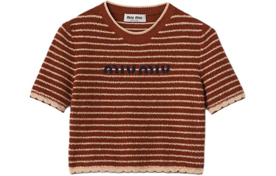 MIU MIU Knitwear Women's Tobacco