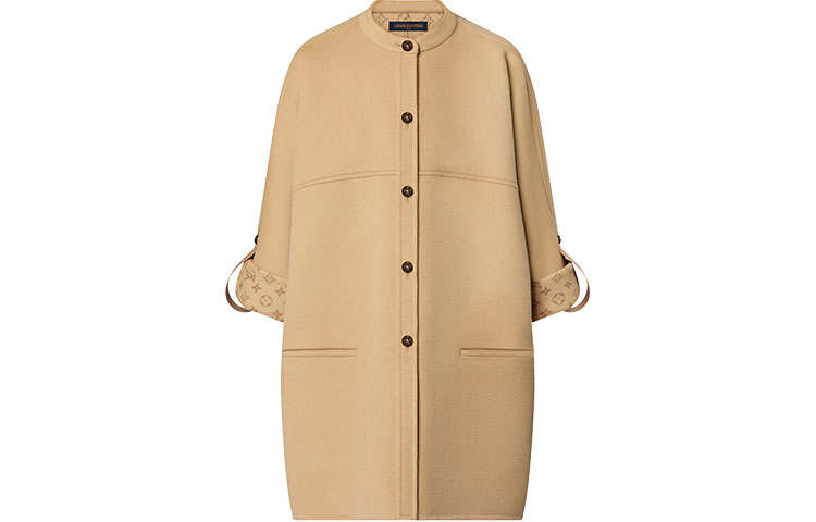 LOUIS VUITTON LOUIS VUITTON Boxy Button-Up Coat