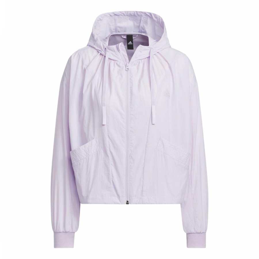Adidas Adidas W FUSTL JKT 6 Jackets & Coats Women's Light Purple