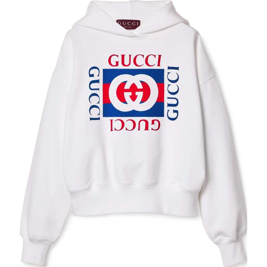 GUCCI Gucci Interlocking G cotton jersey sweatshirt