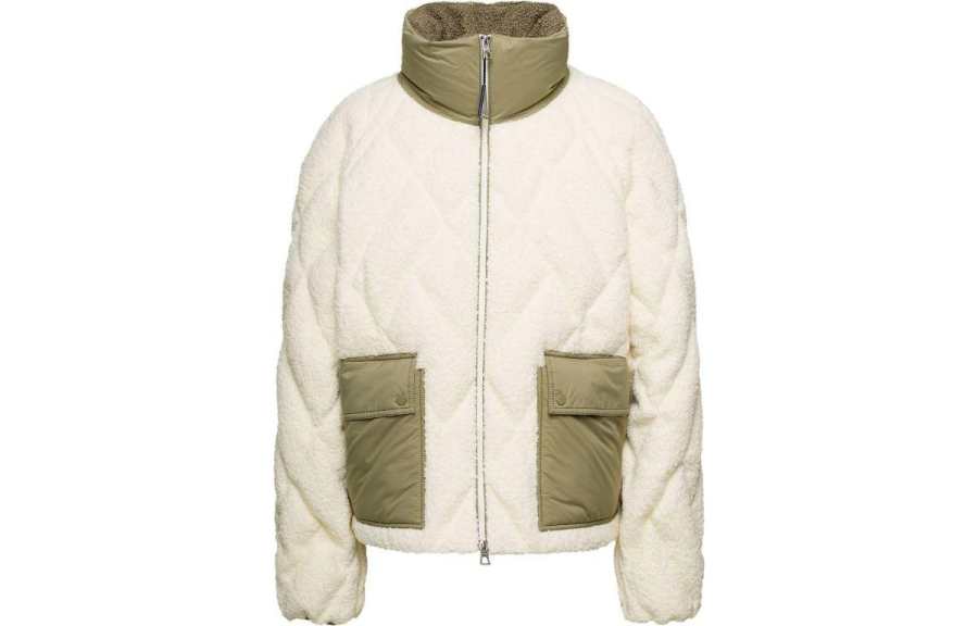 Moncler Down Jacket Women's Beige