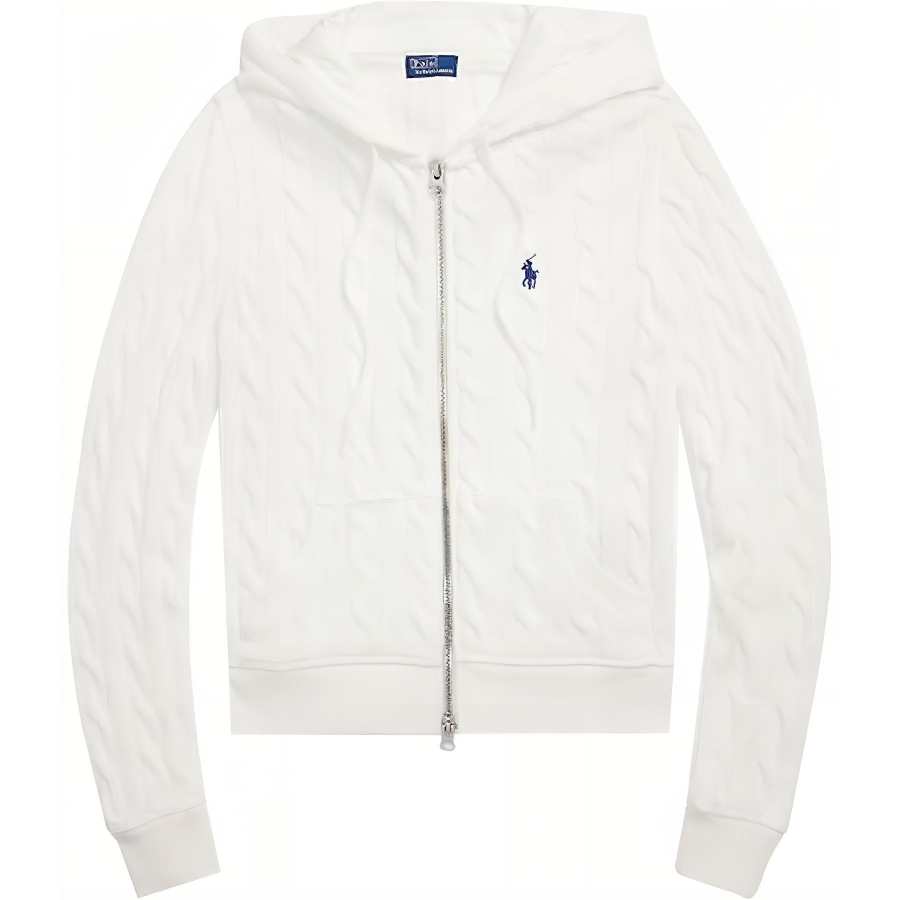 Polo Ralph Lauren Cable Knit Full Zip Hoodie