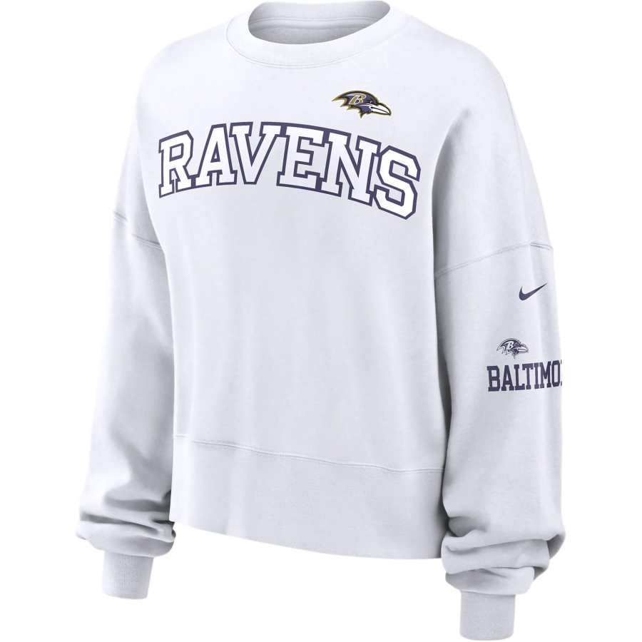 Nike Nike X NFL Sweatshirts Women's White Crew Neck Moderate Other