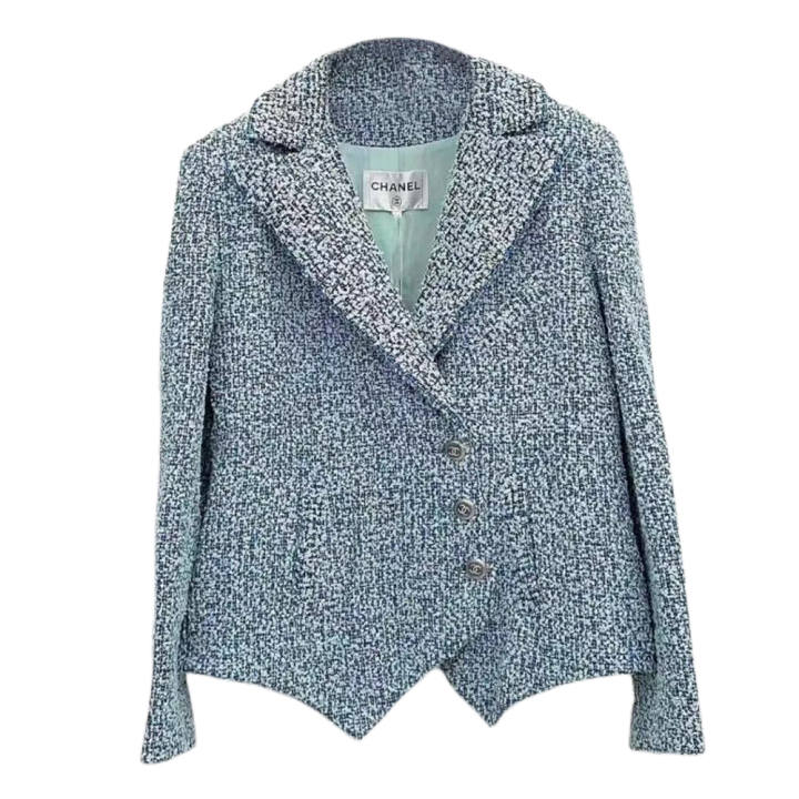 CHANEL CHANEL 20P Jackets & Coats Women's Denim Blue