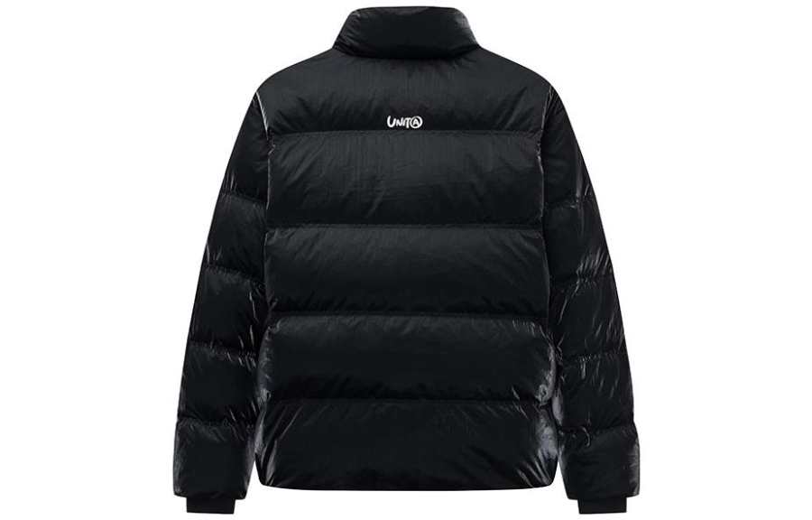ANTA Life Collection Jackets Women's Black Stand Collar Thickened Other