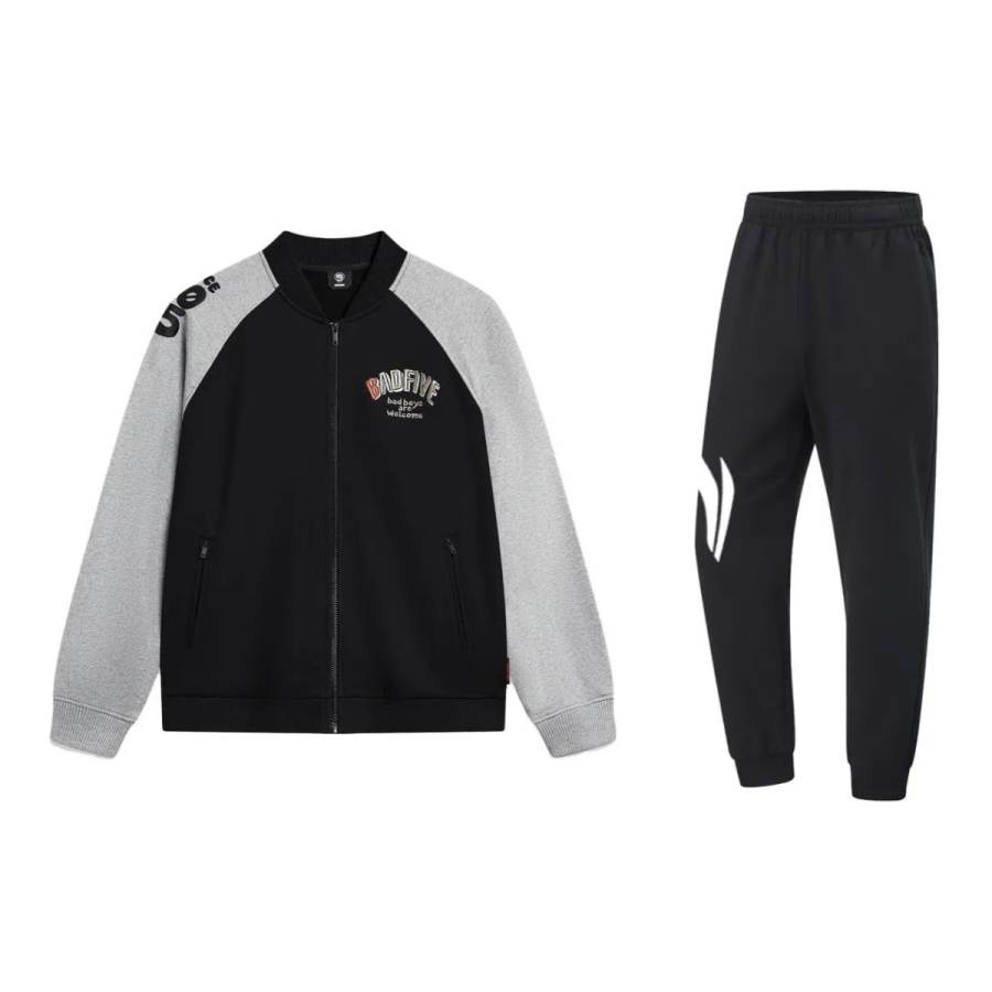 Li-Ning Li Ning Casual Sportswear Men's Baseball Collar Moderate