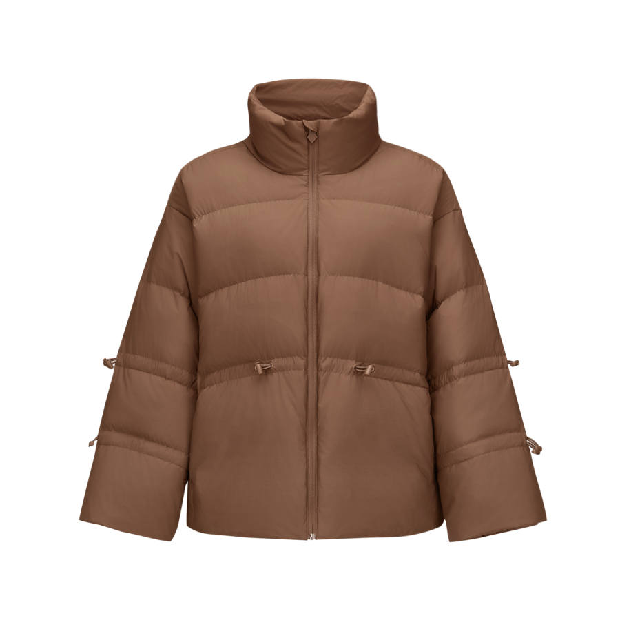 Skechers Down Jacket Women's Coffee Brown