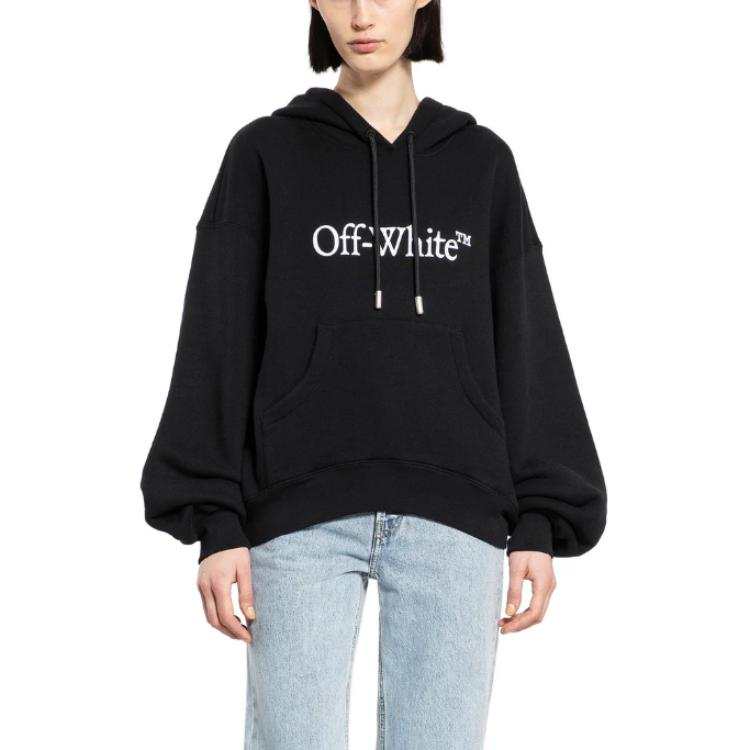 OFF-WHITE OFF WHITE Sweatshirt Regular Women's Black