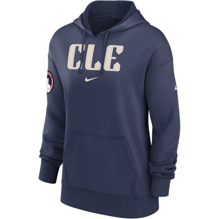 Nike Nike Dri FIT MLB Pullover Hoodie Sweatshirt Women's Marine Blue