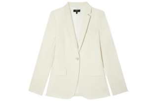 THEORY Admiral Crepe Staple Blazer